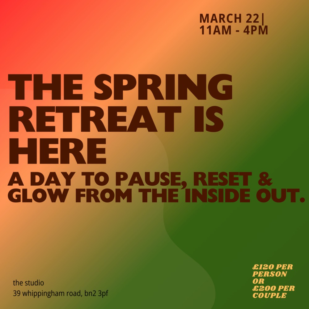 The Spring Retreat is Here! The Spring Retreat is Here!